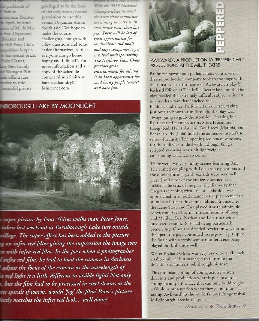 Review from The Mill Arts Centre Banbury