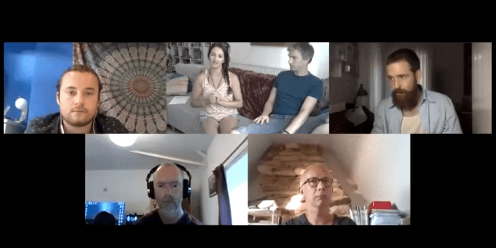 Nothing to Lose in rehearsal via Zoom